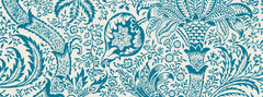 Tapet personalizat Mozaic cu model tropical de mosaic - BLUE INDIAN
