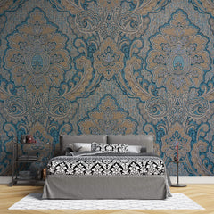 Tapet personalizat Mozaic cu model rococo damask - ROCOCO DAMASK
