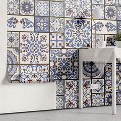 Tapet personalizat Mozaic cu elemente orientale de mozaic - ARABIC TILES