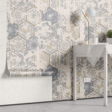 Tapet personalizat Mozaic cu mozaic in stil vintage - VINTAGE MOSAIC