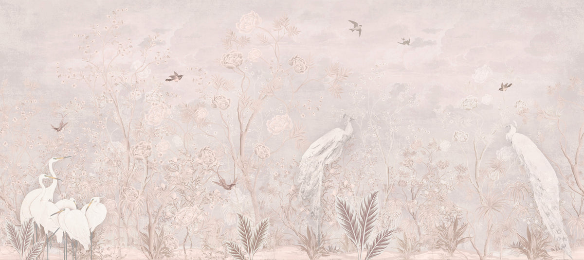 Paled Pink Zen Personalised Wallpaper
