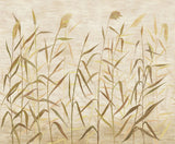 Tapet personalizat zen oriental cu bambus pe un fundal in nuante calde windy bamboo