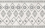 Black&white Aztec Personalised Wallpaper