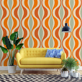 Tapet personalizat bohemian design retro suflu nostalgic artistic stil liber atemporal retro boho
