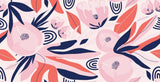 Tapet personalizat bohemian floare bomboana culori vii aspect jucaus colt poveste vesel vibrant candy flower