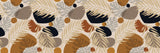Warm Abstract Personalised Wallpaper