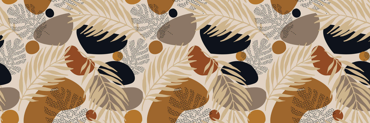 Warm Abstract Personalised Wallpaper