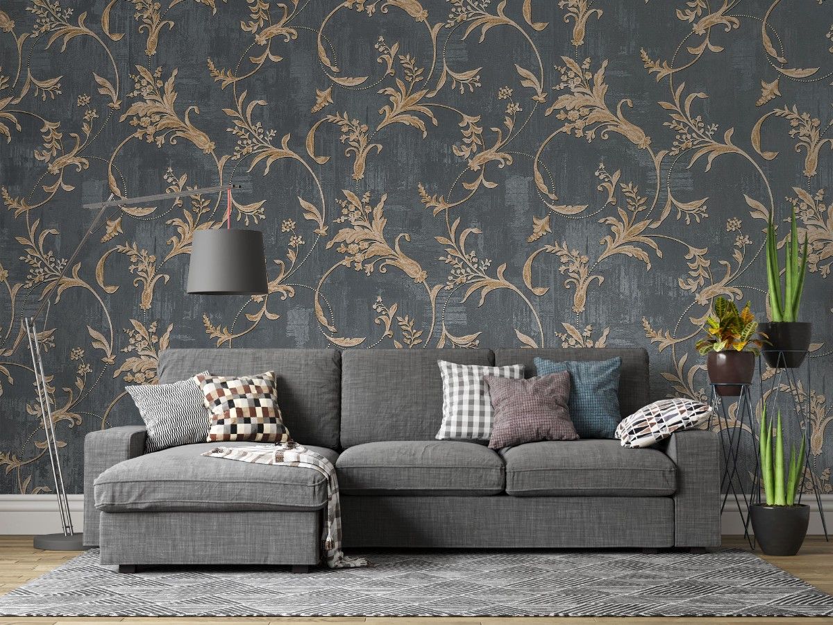 Tapet personalizat bohemian perete catifea clasica eleganta rafinament spirit liber boem classical velvet wall