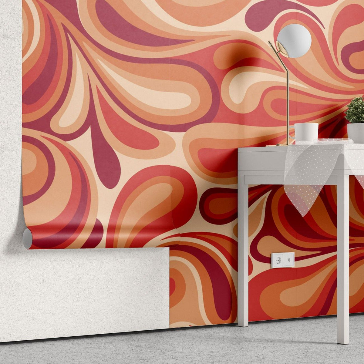 Tapet personalizat bohemian peisaj culori boeme paleta vibranta armonioasa atmosfera artistica inspiratie boho colorscape
