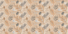 Eclectic Earthen Tones Personalised Wallpaper