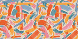 Tapet personalizat bohemian dungi pensula design artistic fantezie spatiu inspiratie whimsical brushstrokes