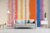Tapet personalizat bohemian in patat textura rustica aspect autentic fundal caracter farmec boem tainted linen
