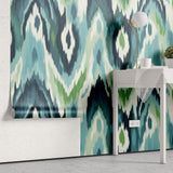 Tapet personalizat bohemian motiv aztec acuarela traditie arta moderna design vibrant istorie nuante pastelate watercolor aztec