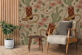 Tapet personalizat bohemian vis cowboy aventura libertate farmec rustic indraznet decor cowboy dream