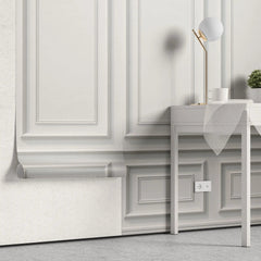 Fototapet personalizat arhitectural walls cu ancadramente de perete albe clasice white border
