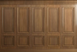 Tapet personalizat architectutral walls cu ancadramente din lemn masiv de nuc aspect luminos gentleman