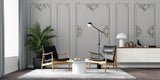 Tapet personalizat arhitectural walls boiserie victoriana farmec detalii bogate epoca victoriana decor clasic sofisticat victorian boiserie