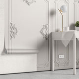 Tapet personalizat arhitectural walls boiserie victoriana farmec detalii bogate epoca victoriana decor clasic sofisticat victorian boiserie