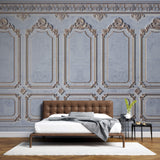 Tapet personalizat Architectural Walls cu rame decorative vintage elegant - CINDERELLA ROYAL