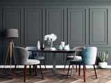 Tapet personalizat Architectural Walls cu panouri decorative in nuante vernil - BITTER SAGE