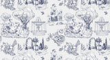 Victorian Ink Garden Personalised Wallpaper