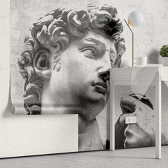 Tapet personalizat victorian cu statuia lui david sculptura de tip portret david statue portrait