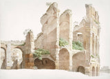 Tapet Personalizat Victorian cu ruine si vegetatie densa - RUINS VEGETATION