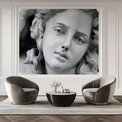 Tapet Personalizat Victorian cu statueta feminina - DAPHNE