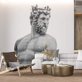 Fototapet Personalizat Victorian cu statueta Zeului Neptun - NEPTUNE GOD