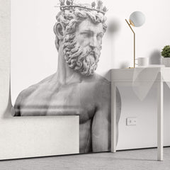 Fototapet Personalizat Victorian cu statueta Zeului Neptun - NEPTUNE GOD