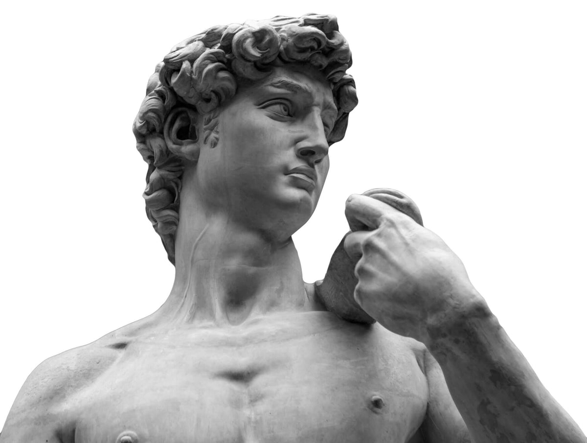 Fototapet Personalizat Victorian cu statueta lui David - MICHELANGELO'S DAVID