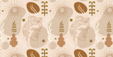 Victorian Boho Sculpture II Personalised Wallpaper