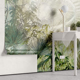 Tapet Personalizat Victorian cu vegetatie intr-o sera - GREEN OASIS