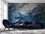 Tapet personalizat marble cu o marmura in nuante delicate de gri deschis si alb aducand o eleganta clasica cinderella