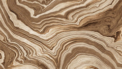 Tapet personalizat marble cu o textura de piatra in nuante calde de maro si teracota ce amintesc de peisajele aride colorado