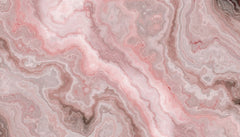 Tapet personalizat marble cu o piatra semipretioasa de onix in tonuri delicate de roz si alb onyx rosa