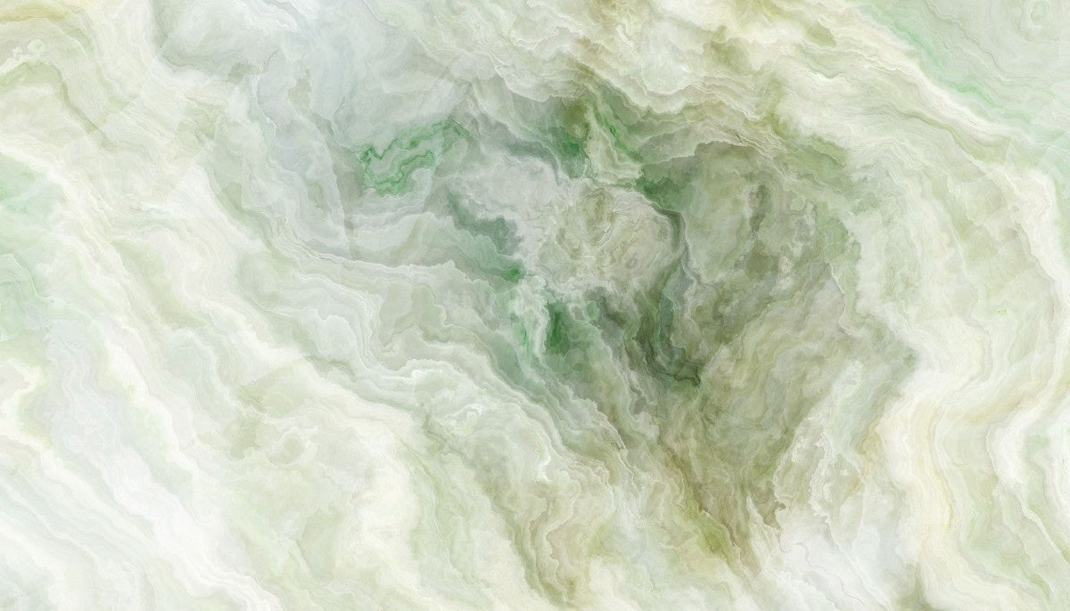 Tapet personalizat marble cu o piatra semipretioasa de onix verde cu insertii distincte aducand o nota de lux natural green onyx