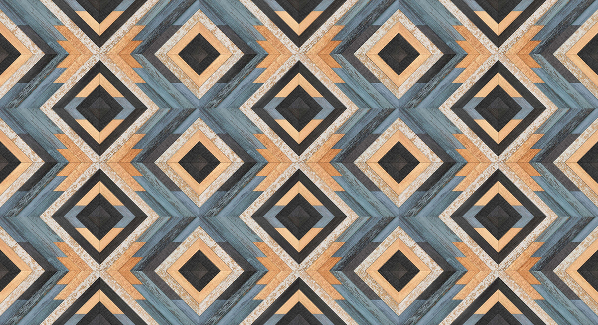 Native Wood Design Personalised Wallpaper