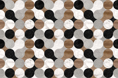 Wood Marble Personalised Wallpaper