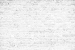 Tapet Personalizat Stone cu perete de caramida alba 1 - WHITE GREY BRICK