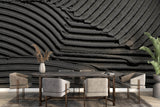 Tapet Personalizat Stone cu plaster gri texturat - GREY PLASTER