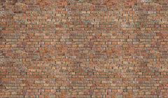 Tapet Personalizat Stone cu perete de caramida veche - OLD SCRAPED BRICKS