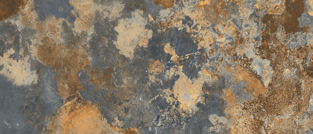 Tapet Personalizat Stone cu textura de granit in nuante de gri si maro - PATCHY GRANITE