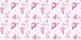 Pink Unicorn Personalised Wallpaper