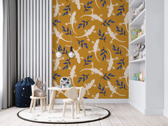 Tapet Personalizat Lumea Animalelor cu soparle - MUSTARD LIZARD
