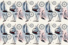 Sail Boats Personalised Wallpaper