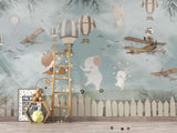 Tapet Personalizat Micii Exploratori cu animalute jucandu-se in curte - BACKYARD PLAY